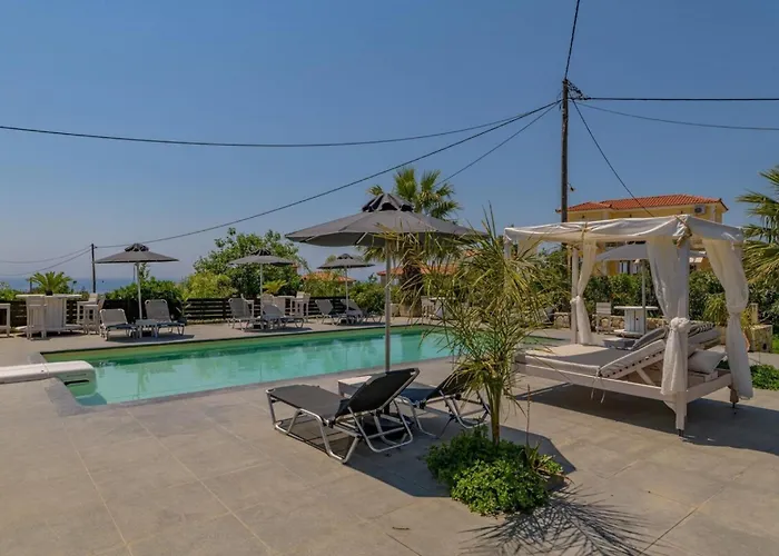 Semeli Art Kefalonia With Pool Βίλα Σβορωνάτα