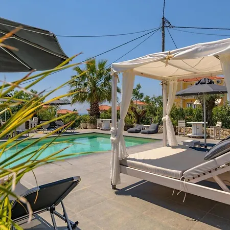 Semeli Art Kefalonia With Pool 스보로나타