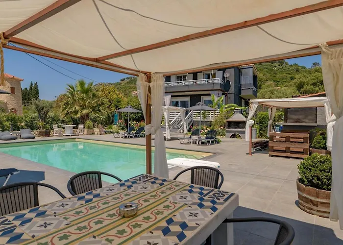 Vila Semeli Art Kefalonia With Pool Svoronata